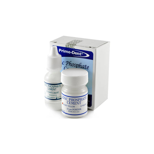 Prime Dental 010-030 Zinc Phosphate High Strength Permanent Cement Light Prime Dental 010-030 Zinc Phosphate High Strength Permanent Cement Light